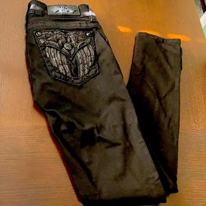 Miss Me Signature Skinny Black Jeans